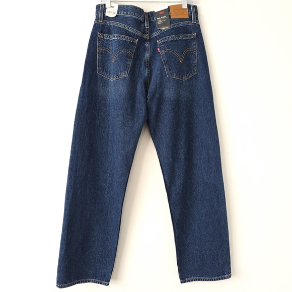 Levi's Low Rise Straight Dad Jeans 29 Medium Wash 90s NWT - Picture 2 of 11